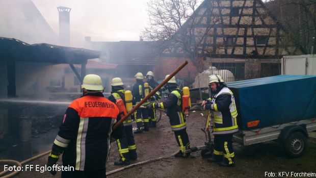 Großbrand Gaststätte Forchheim