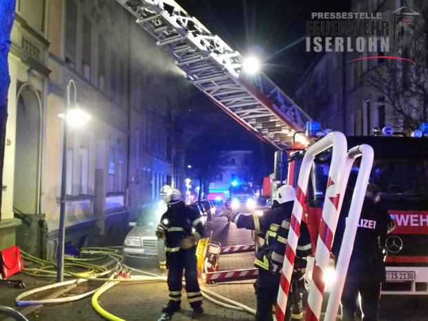 Fluchtweg abgeschnitten Brand