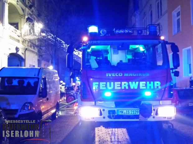 Fluchtweg abgeschnitten Brand