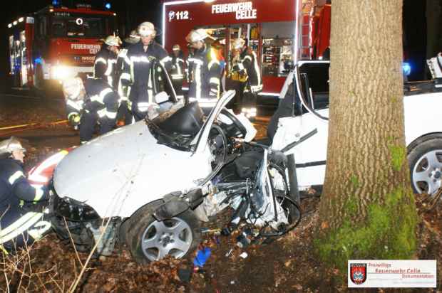 Verkehrsunfall Feuerwehr Celle