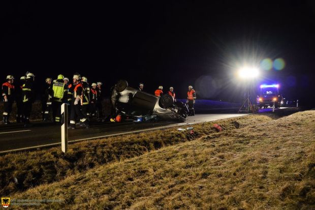 Personensuche Unfall Feuerwehr