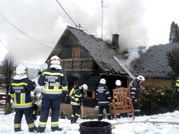 Holzhaus Brand Österreich