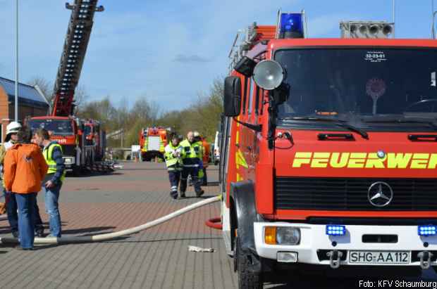 Behindertenwerkstätte Brand Feuerwehr