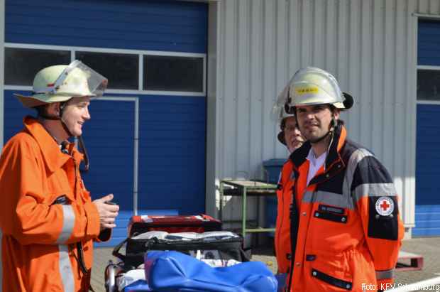 Behindertenwerkstätte Brand Feuerwehr