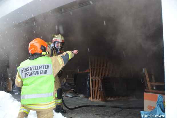 Feuer Holzhaus Österreich