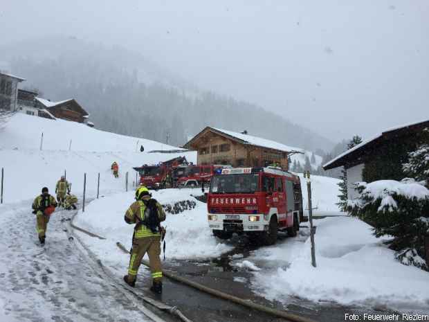 Feuer Holzhaus Österreich