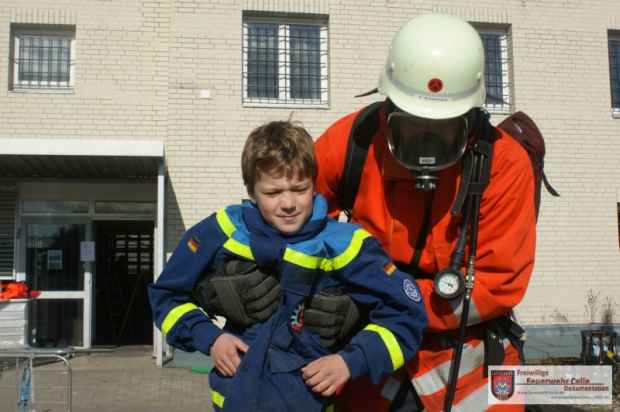 Gefängnis Brand Feuerwehr