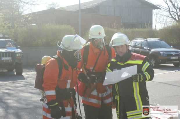 Gefängnis Brand Feuerwehr