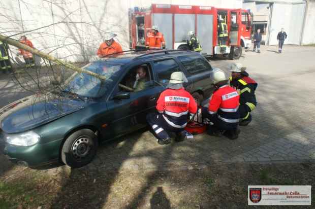 Gefängnis Brand Feuerwehr