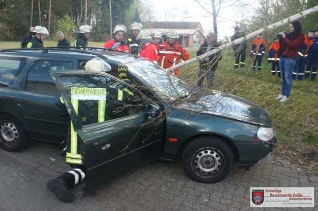 Gefängnis Brand Feuerwehr