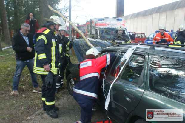 Gefängnis Brand Feuerwehr