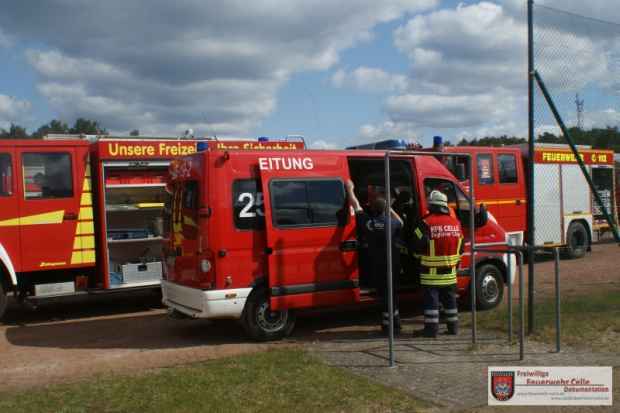 Gefängnis Brand Feuerwehr