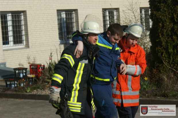 Gefängnis Brand Feuerwehr