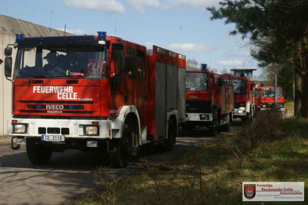 Gefängnis Brand Feuerwehr