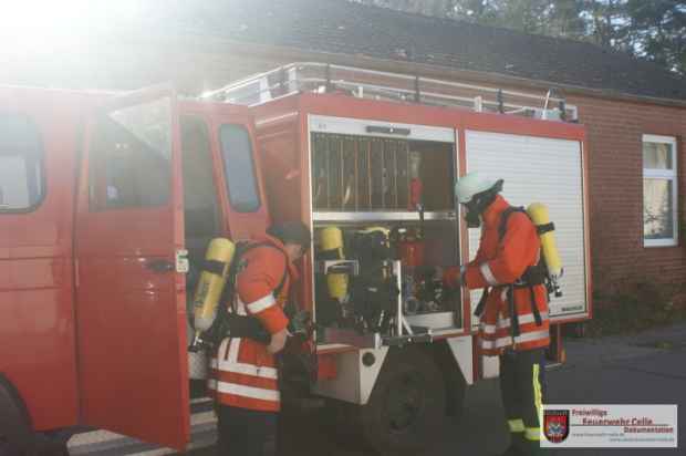 Gefängnis Brand Feuerwehr