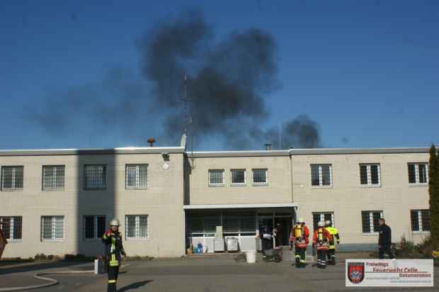 Gefängnis Brand Feuerwehr