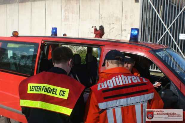 Gefängnis Brand Feuerwehr