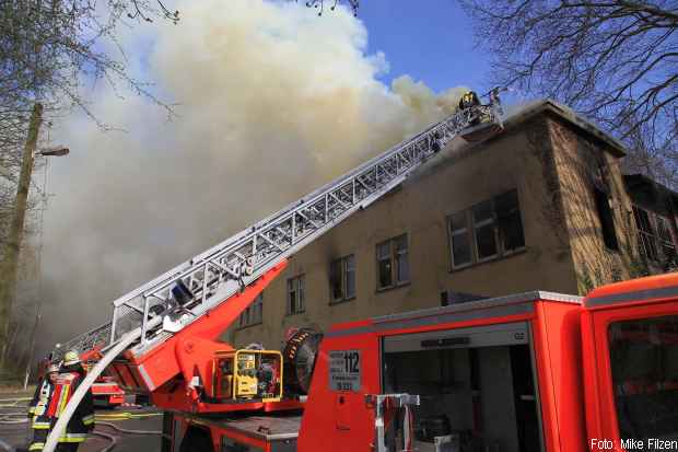 Durchzündung Großbrand Essen