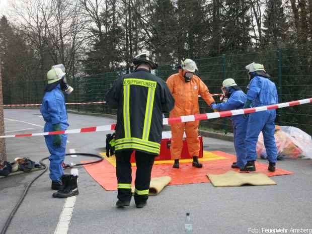 Brandeinsatz Gefahrguteinsatz Feuerwehr