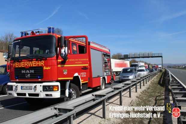 Lkw Unfall Autobahn