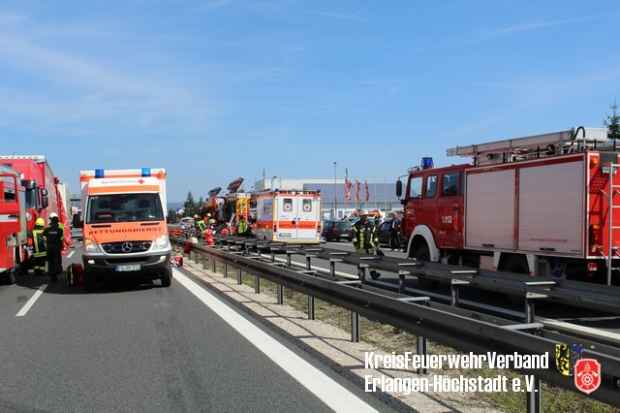 Lkw Unfall Autobahn