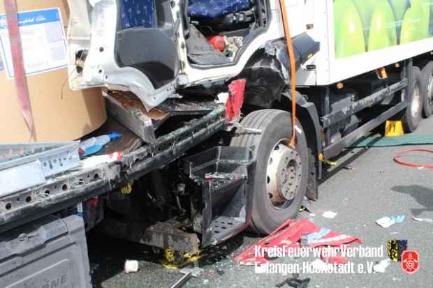 Lkw Unfall Autobahn