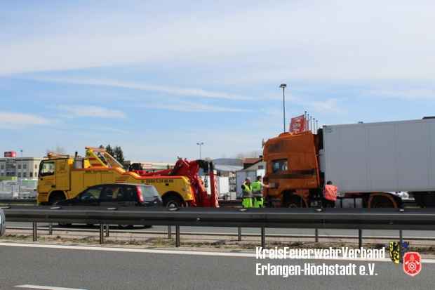 Lkw Unfall Autobahn