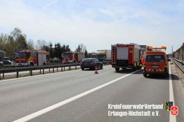 Lkw Unfall Autobahn