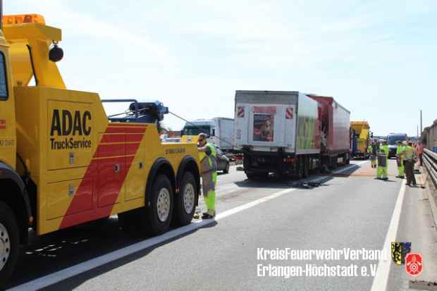 Lkw Unfall Autobahn