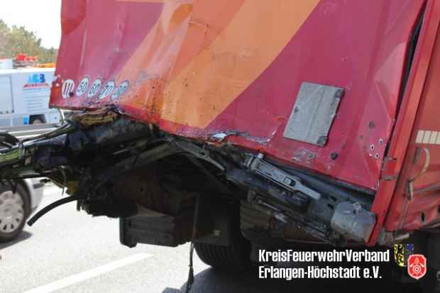 Lkw Unfall Autobahn