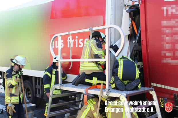 Lkw Unfall Autobahn