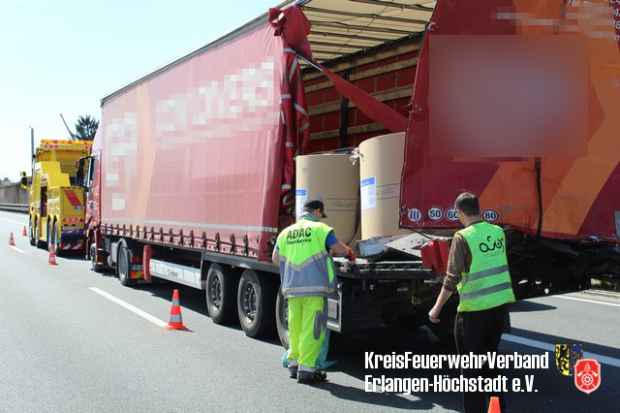 Lkw Unfall Autobahn