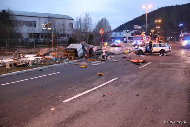 Sofortrettung Verkehrsunfall Feuerwehr