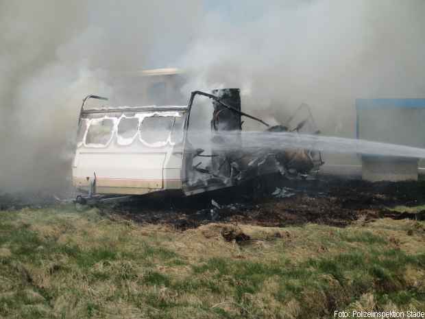 Gasflasche Wohnwagen Explosion