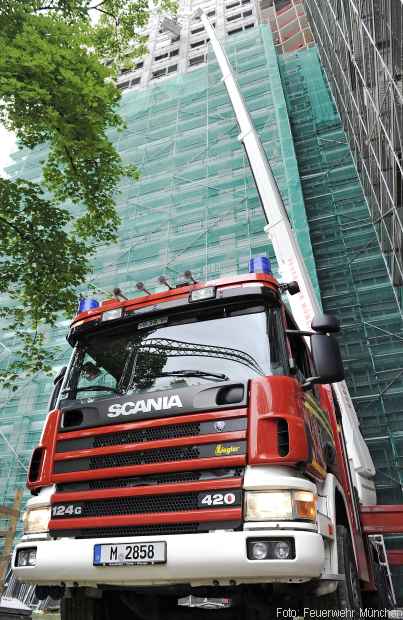 Feuer Hochhaus Dehnfuge