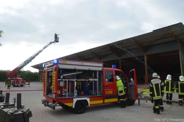 Brand PV Anlage