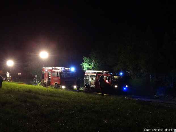 Brand Reitanlage Großbrand