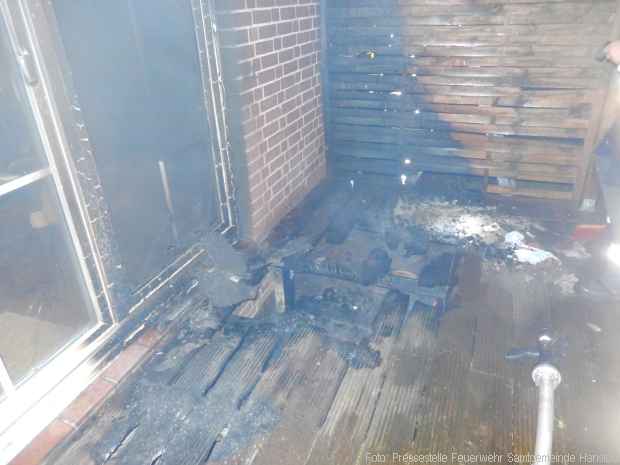 Feuer Terrasse Grill