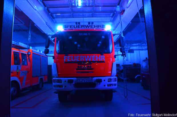 Hilfeleistungslöschfahrzeug Feuerwehr Stuttgart