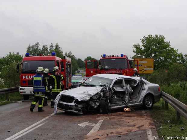 Unfall Auto Feuerwehr