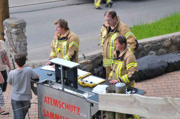 Training Feuerwehr Riezlern