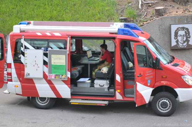 Training Feuerwehr Riezlern