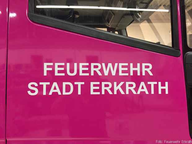 Feuerwehrauto pink Erkrath