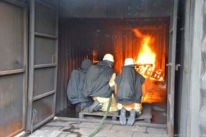 Situation vor der direkten Brandbekämpfung