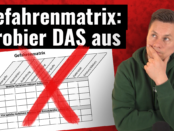 Gefahrenmatrix Feuerwehr