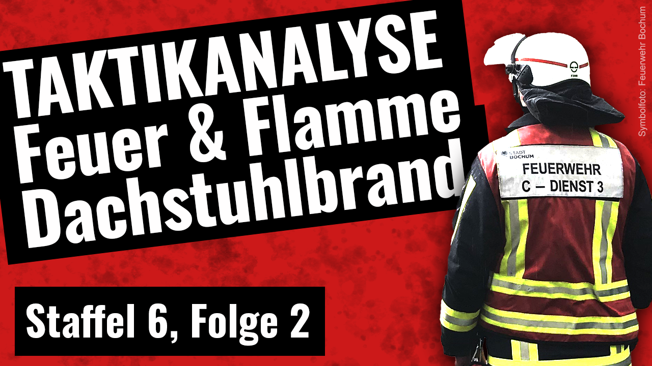Dachstuhlbrand Feuer & Flamme